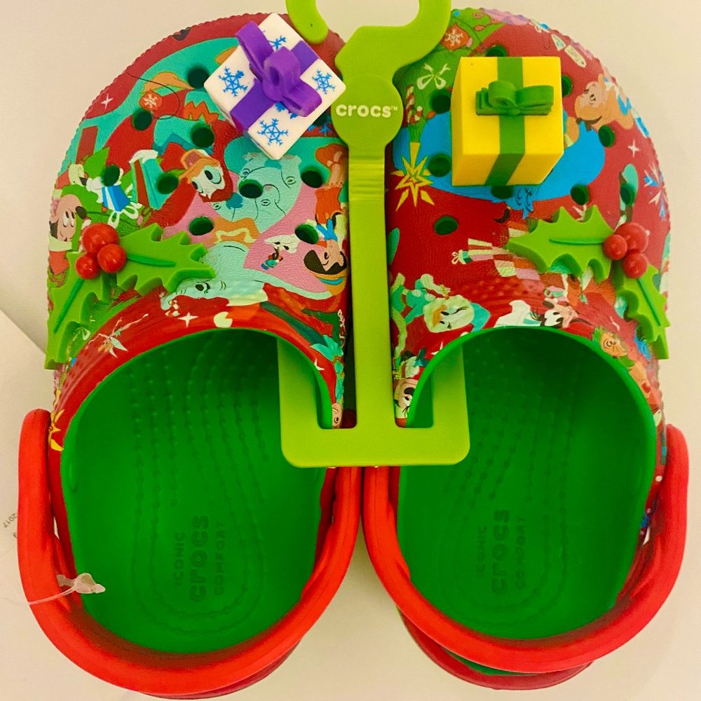 Disney Christmas Classic edition Crocs